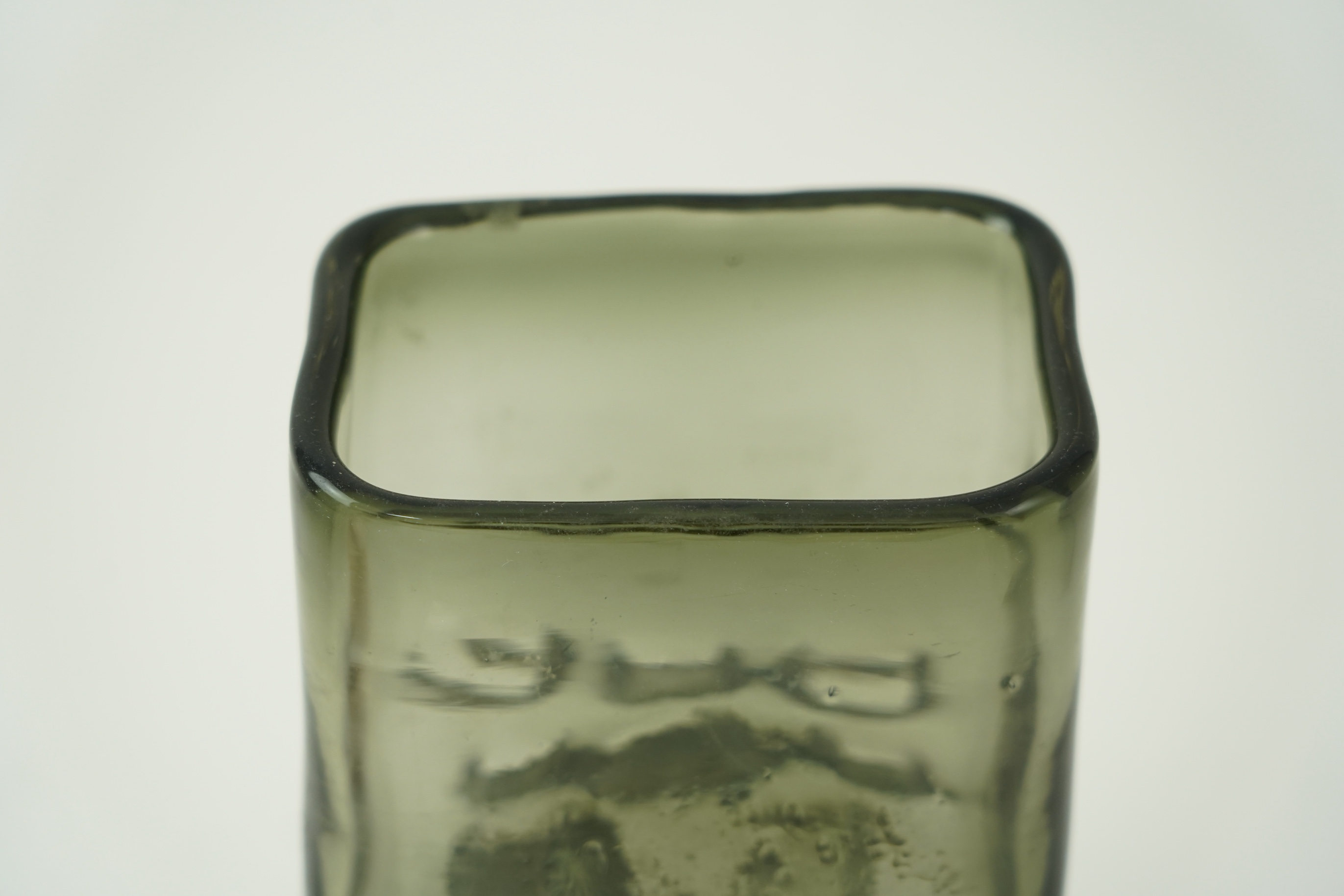 Geoffrey Baxter (1922-1995) for Whitefriars: A 'Nuts and Bolts' vase